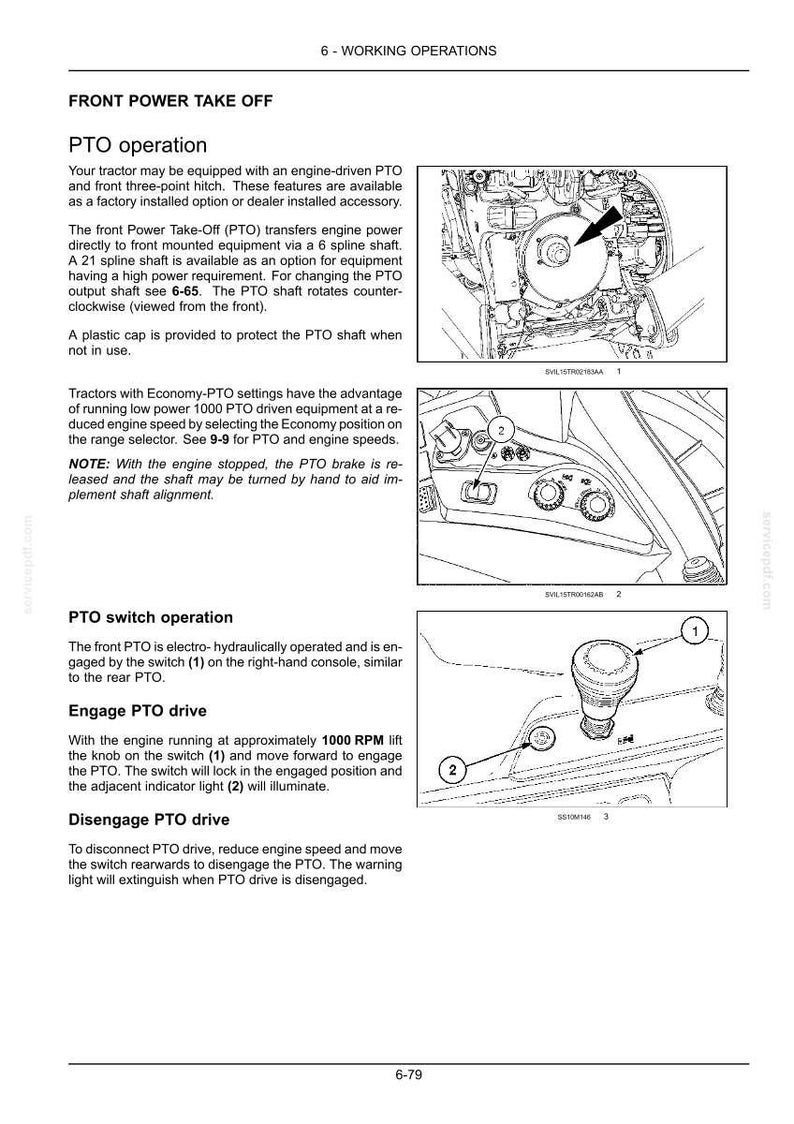 Steyr 6270, 6300 Terrus CVT Stage IV Tractor Operator Owners Operation Manual | Instant PDF Download image 8