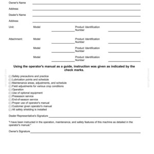 New Holland 72CBH, 84CBH Front Blade for Compact Tractor Attachment Operator Owners Operation Manual | Instant PDF Download image 11