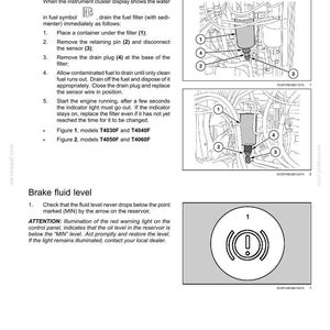 New Holland T4030f, T4040f, T4050F, T4060F Tractor Operator Owners Operation Manual | Instant PDF Download image 8