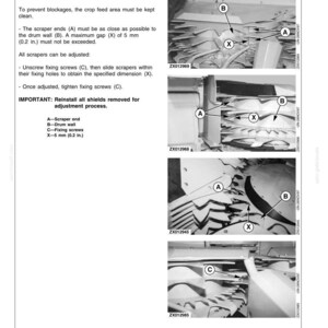 New Holland 420FI, 440FI Rotary Harvesting Header Service Repair Workshop Manual | Instant PDF Download image 10