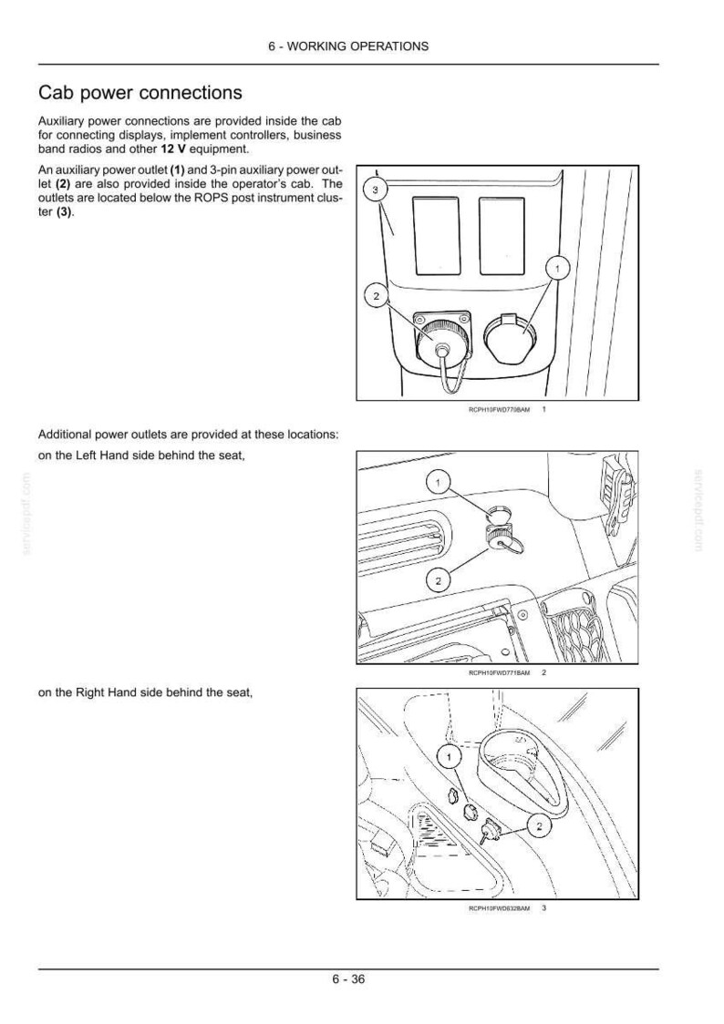 New Holland T9.390, T9.450, T9.505, T9.560, T9.615, T9.670 Tier 4 Tractor Operator Owners Operation Manual | Instant Pdf Download image 7