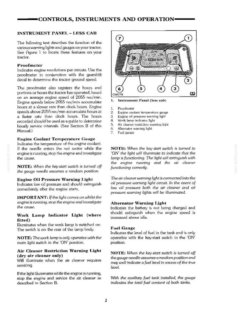 Ford 7810 Tractor Operator Owners Operation Manual | Instant PDF Download image 4