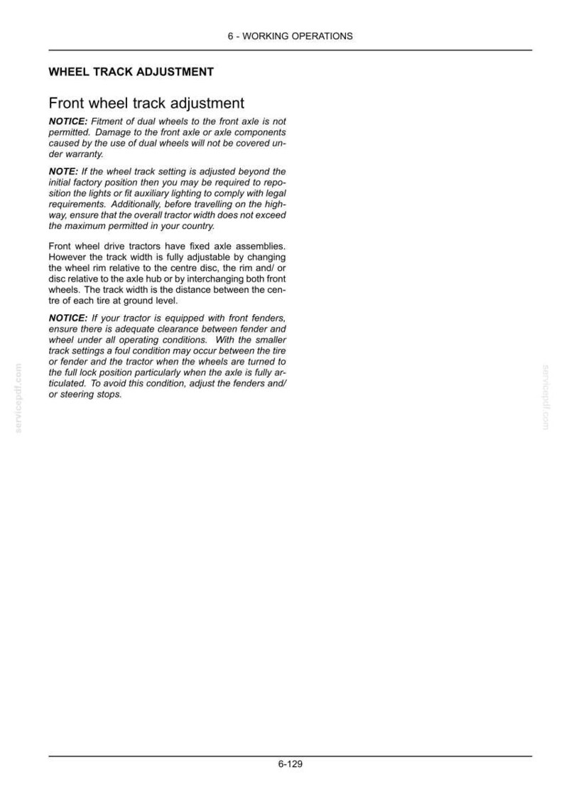 New Holland T7.230, T7.245, T7.260 Tier 4B (final) Power Command Tractor Operator Owners Operation Manual | Instant Pdf Download image 8