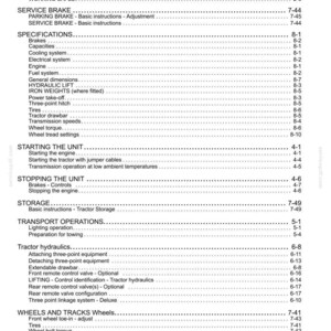 Manual de operación y mantenimiento del tractor New Holland Boomer 8N / Descarga instantánea en PDF imagen 11