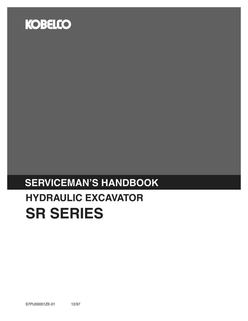 Kobelco Sk15sr, Sk20sr, Sk25sr, Sk30sr, Sk35sr, SK40SR, SK45SR Hydraulic Excavator Service Repair Workshop Manual | Instant PDF Download image 2
