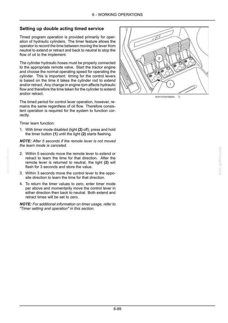 New Holland T8.275, T8.300, T8.330, T8.360, T8.390, T8.420 Tractor Operator Owners Operation Manual | Instant Pdf Download image 7