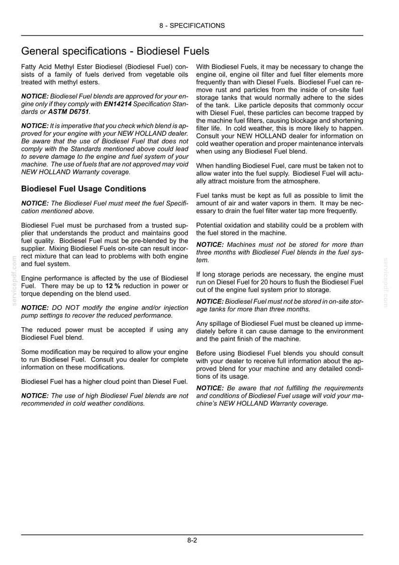 New Holland Boomer 3040 Cvt, 3045 CVT, 3050 CVT Compact Tractor Operator Owners Operation Manual | Instant PDF Download image 10