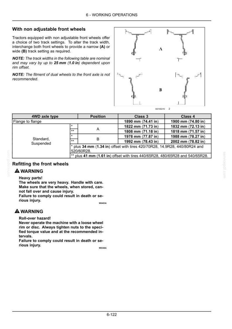 Steyr Profi 4110, 6125, 6140 Classic Tractor Operator Owners Operation Manual | Instant PDF Download image 7