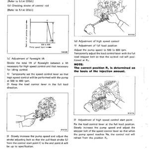 Mitsubishi 6d22, 6d22-T, 6D22-TC dieselmotorer, service och reparation, verkstadsmanual | Direkt PDF-nedladdning bild 7