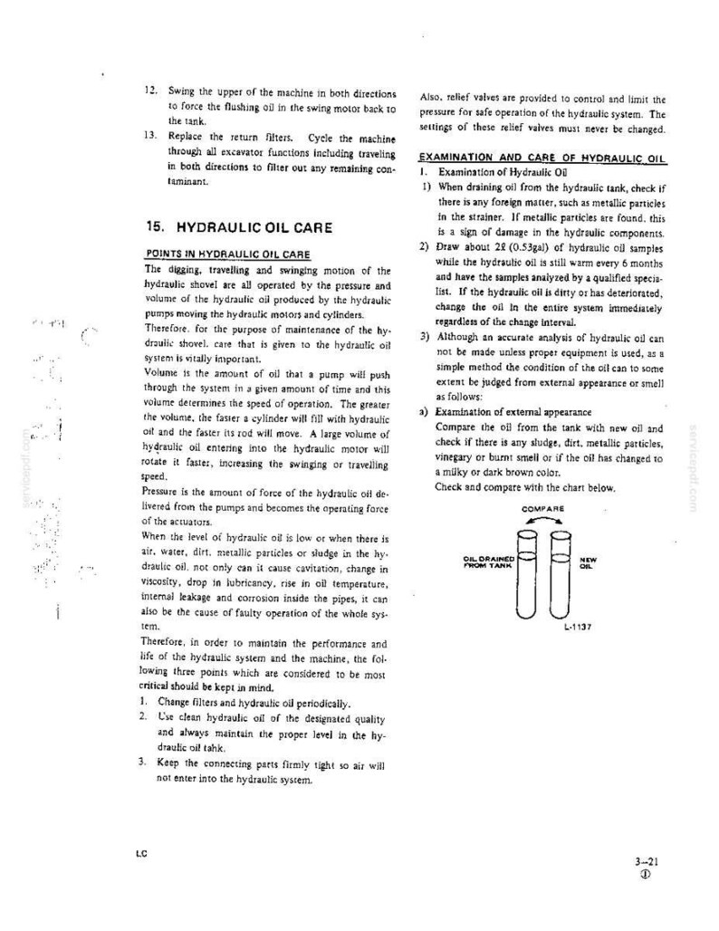 Kobelco K912A, K912ALC Hydraulic Excavator Operator Owners Operation Manual | Instant PDF Download image 8
