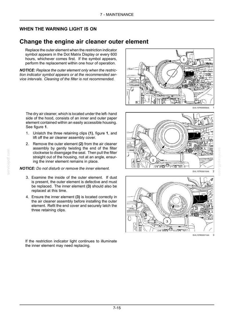 Steyr 4115, 4125, 4135, 4145, 6145 PROFI Classic Tier 4B (final) Tractor Operator Owners Operation Manual | Instant PDF Download image 9