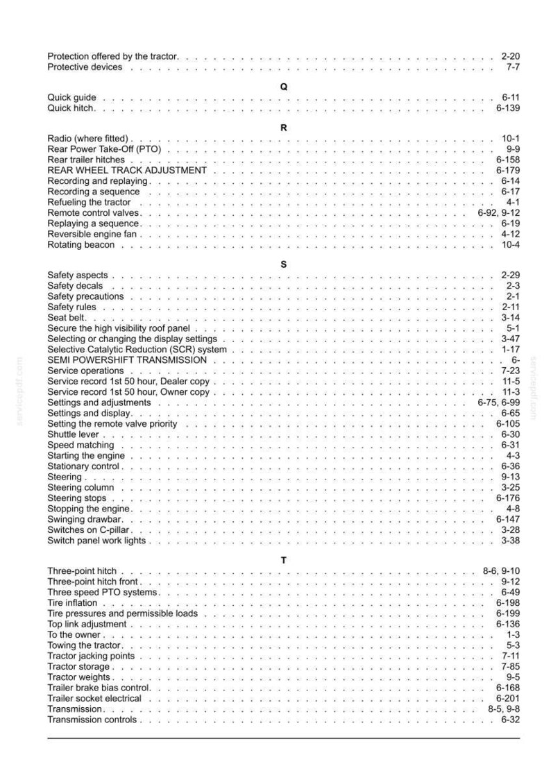 Steyr 6130 Cvt, 6145 CVT, 6160 CVT Ecotech Tractor Operator Owners Operation Manual | Instant PDF Download image 10