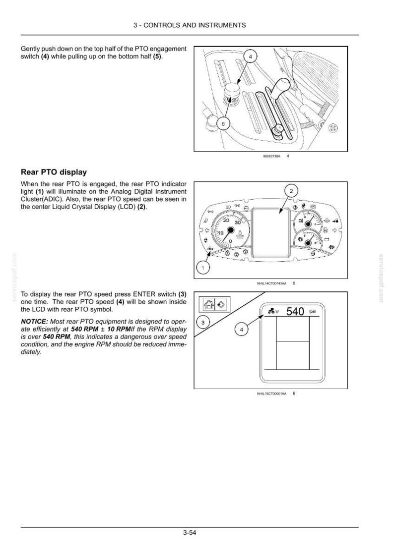 New Holland Boomer 46d CVT, Boomer 54d CVT Tier 4b (final) Compact Tractor Operator Owners Operation Manual | Instant PDF Download image 6