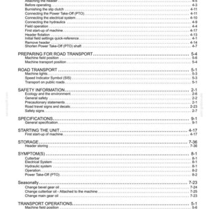 New Holland MegaCutter 530 Tractor Mounted Disc Mower-Conditioner Operator Owners Operation Manual | Instant PDF Download image 11