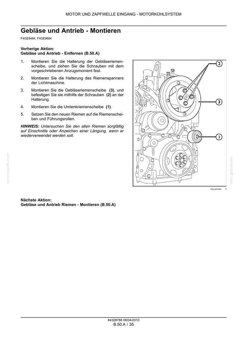 Steyr F4ce9484, F4ce9684, F4de9484, F4de9684, F4de9687, F4ge9484, F4ge9684, F4HE9484, F4HE9684 Motor Wartungshandbuch | PDF-Download image 7