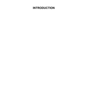 May include: White page with the Case IH Agriculture logo at the top, followed by the word "INTRODUCTION" in bold black text. The bottom of the page has a date and number.