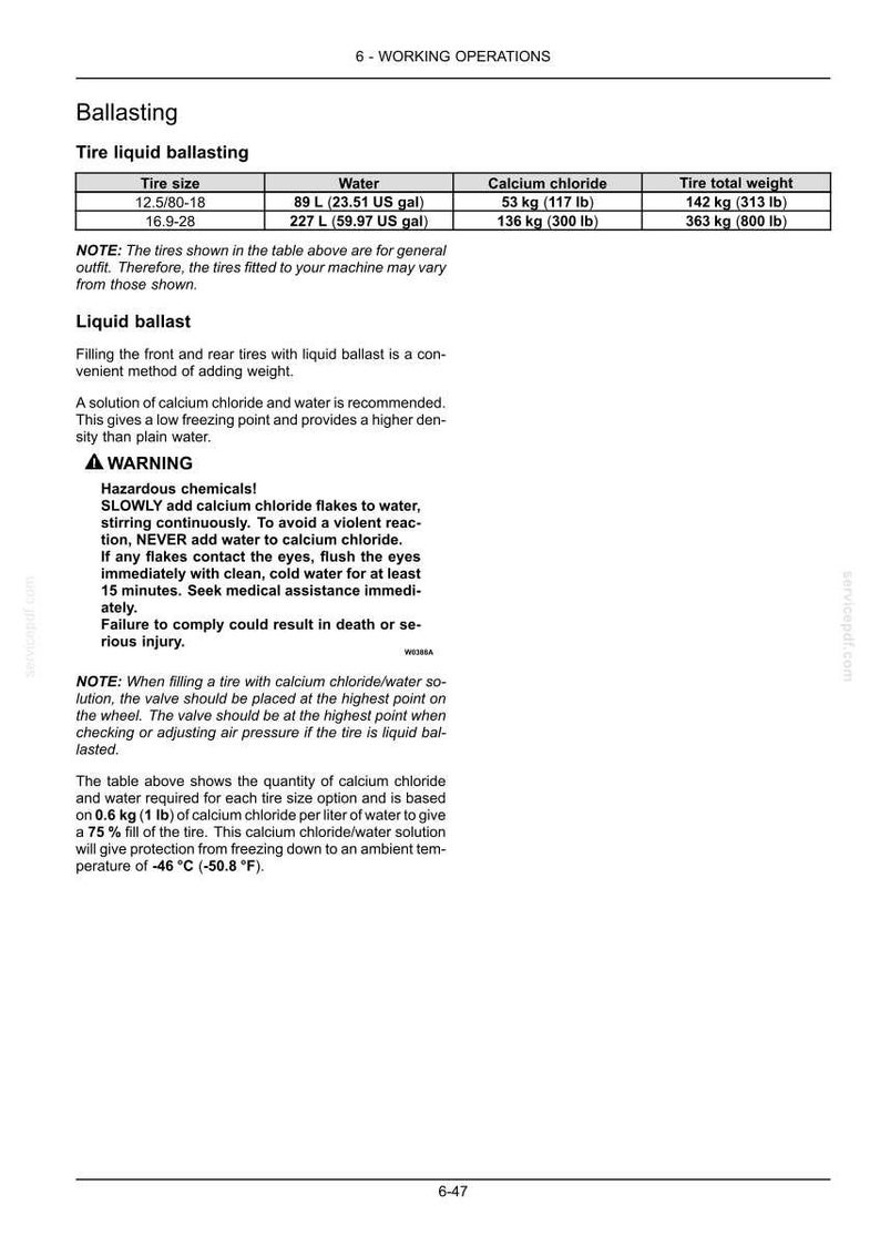 New Holland B95c, B95c Lr, B95c Tc, B110C Tier 4B (final) Tractor Loader Backhoe Operator Owners Operation Manual | Instant PDF Download image 7
