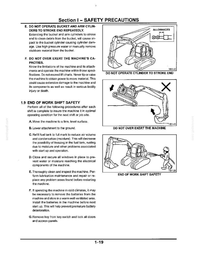 Kobelco SK200SRLC Excavator Operator Owners Operation Manual | Instant PDF Download image 4