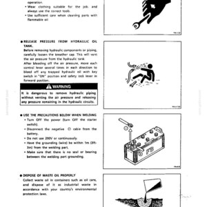 Kobelco Sk210, Sk210lc, Sk250, SK250LC, SK250NLC Hydraulic Excavator Operator Owners Operation Manual | Instant PDF Download image 4