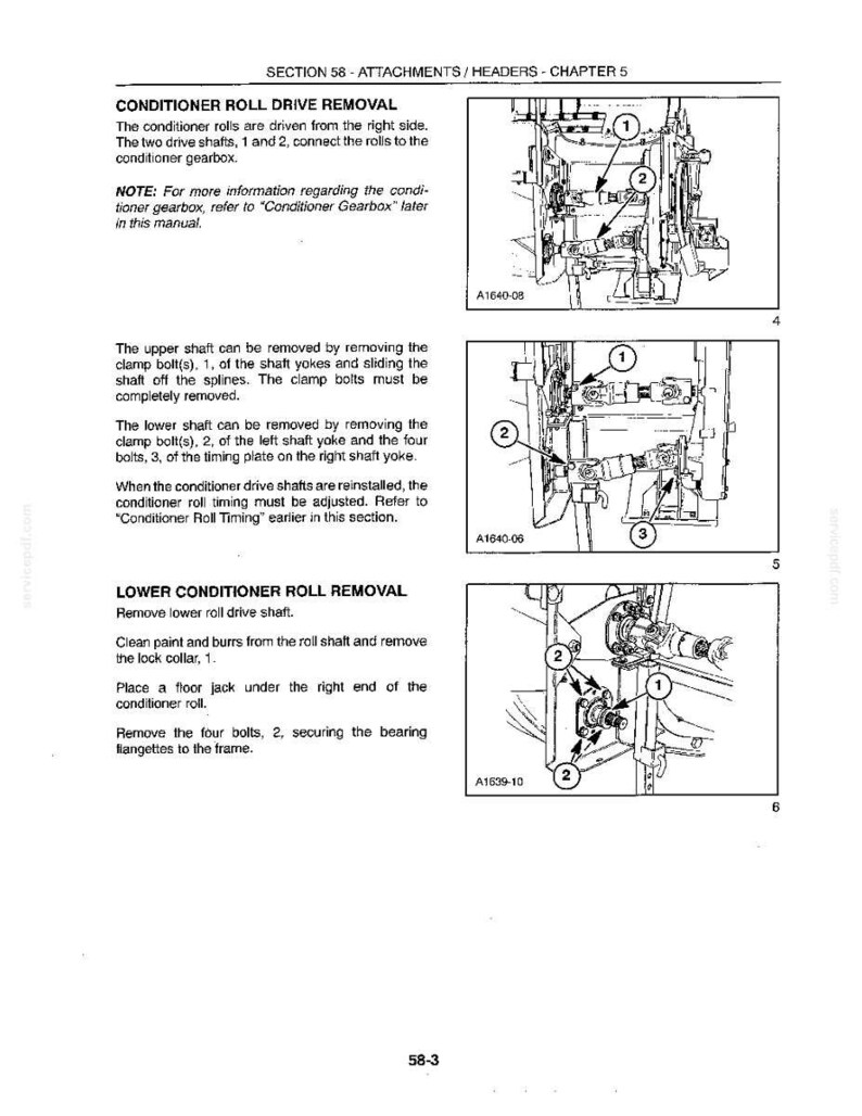 New Holland 2212, 2214, 2216, 2218, 2322, 2324, 2326, 2328 Windrow Forage Header Service Repair Workshop Manual | Instant PDF Download image 10