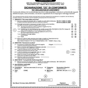 New Holland E175C, E195C Crawler Excavator Operator Owners Operation Manual | Instant PDF Download image 11