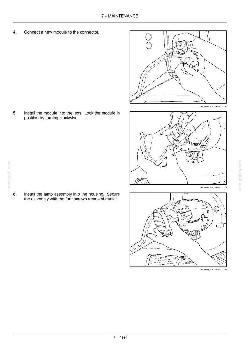 New Holland T8.275, T8.300, T8.330, T8.360, T8.390 Tractor Operator Owners Operation Manual | Instant Pdf Download image 10