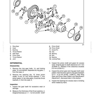 New Holland TC21DA, TC24DA Tractor Service Repair Workshop Manual | Instant PDF Download image 6