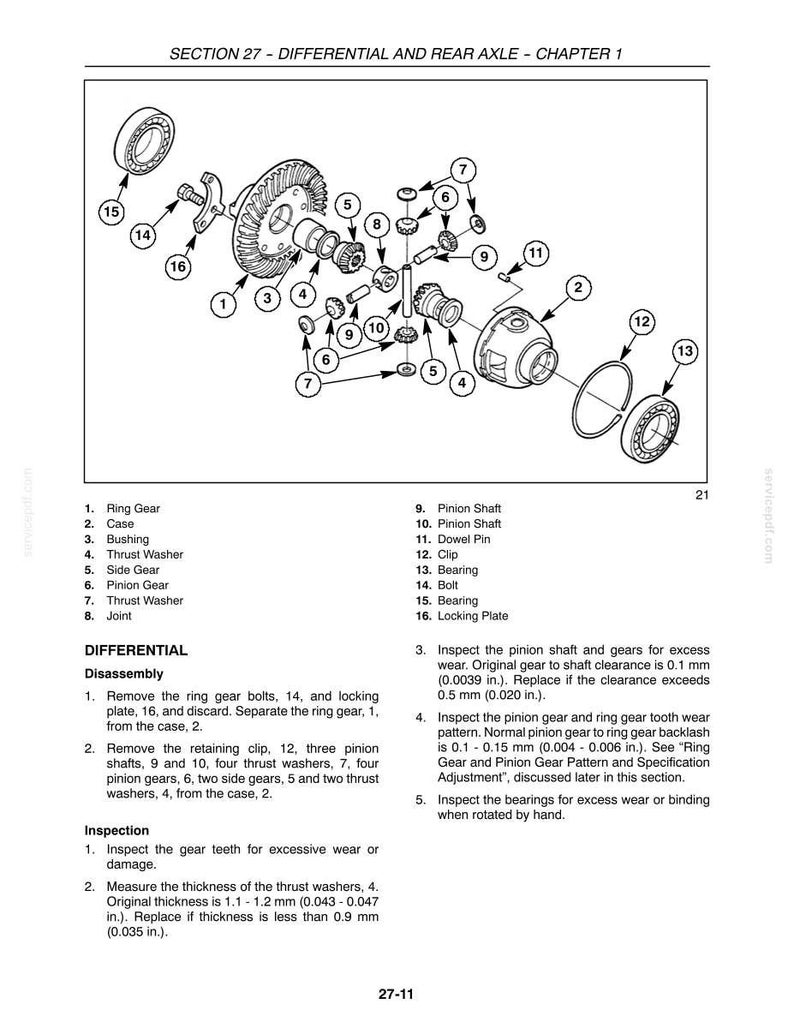 New Holland TC21DA, TC24DA Tractor Service Repair Workshop Manual | Instant PDF Download image 6
