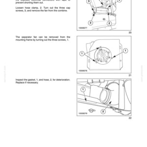 Manuale di officina per la riparazione e la manutenzione della mietitrebbia New Holland serie CX / Download PDF immediato immagine 5