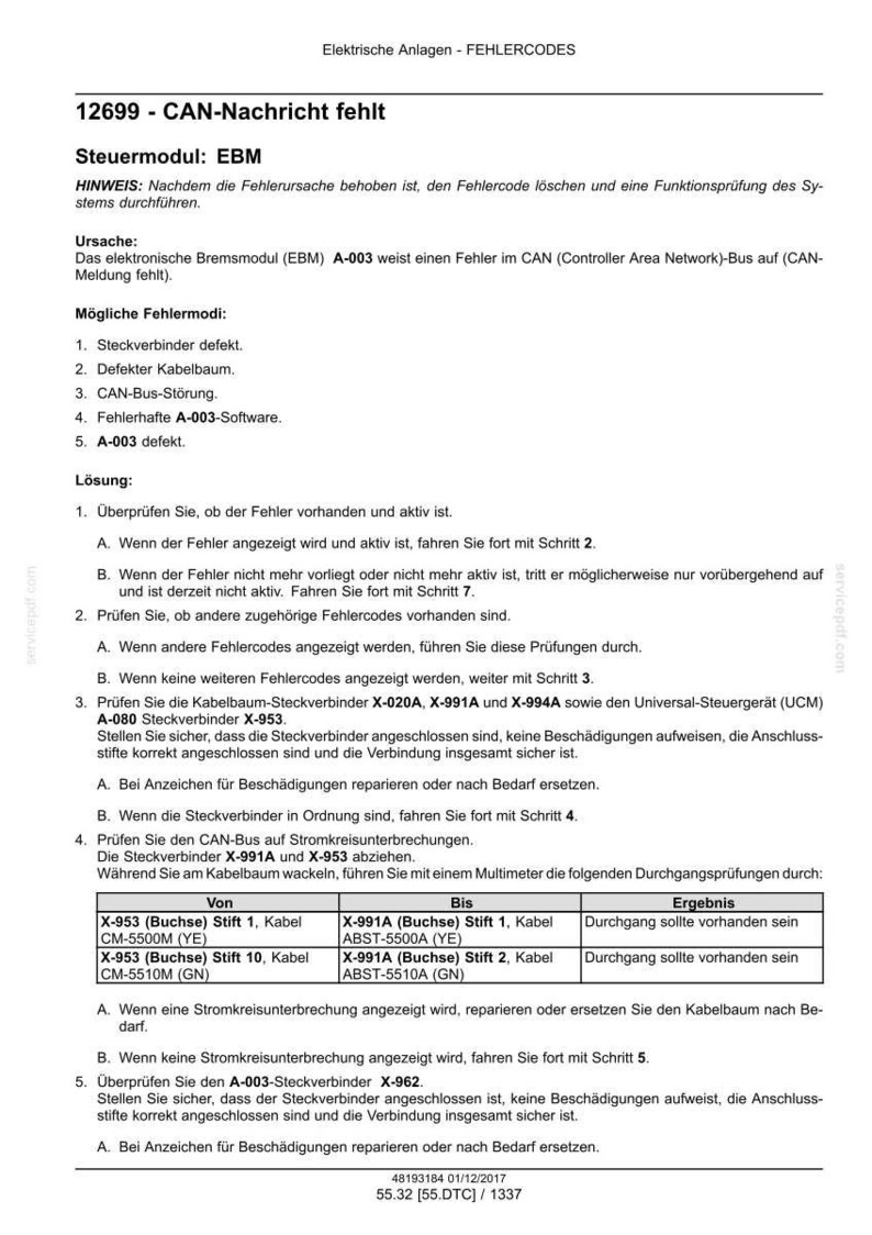 Steyr 6270 Terrus CVT, 6300 Terrus CVT Stage Iv Traktor Wartungshandbuch Reparatur Werkstatthandbuch | PDF-Download image 10