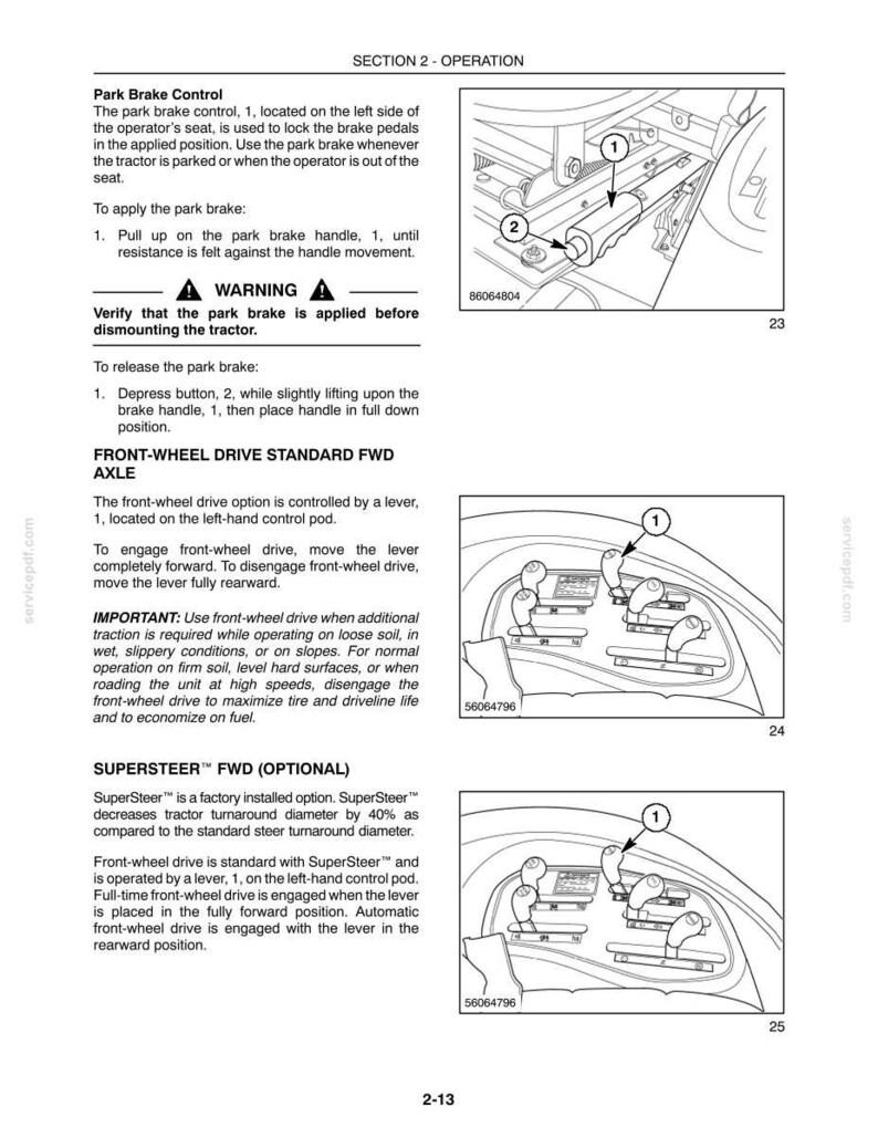 New Holland Boomer 3040, 3045 Tractor Operator Owners Operation Manual | Instant PDF Download image 5