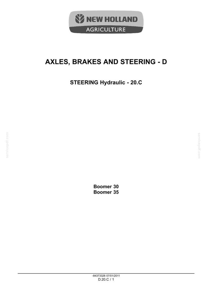 New Holland Boomer 30, Boomer 35 kompakttraktor service- och reparationshandbok | Direkt PDF-nedladdning bild 9