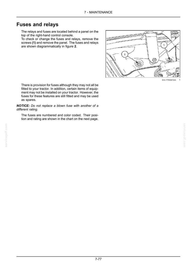 Steyr 4115, 4125, 4135, 4145, 6145 PROFI Classic Stage IV Tractor Operator Owners Operation Manual | Instant PDF Download image 6
