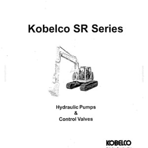 Kobelco Sr70, Sr115, Sr135, Sr200, SR235, SR Series Excavator Service Repair Workshop Manual | Instant PDF Download image 6