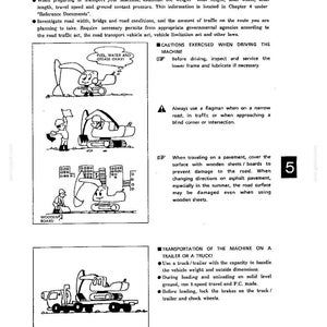 Kobelco SK200, SK200LC Hydraulic Excavator Operator Owners Operation Manual | Instant PDF Download 画像 7