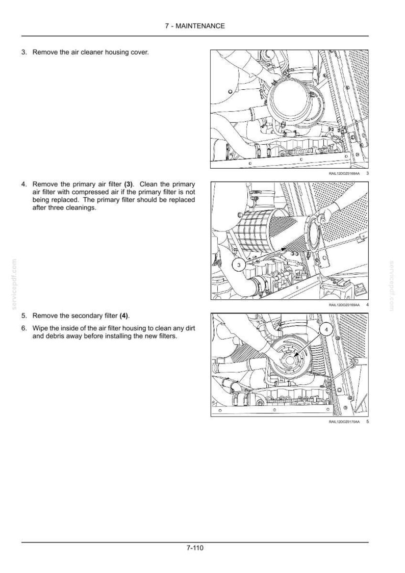 Gebruikershandleiding New Holland D150C Stage IIIB rupsbulldozer; Directe pdf-download afbeelding 10