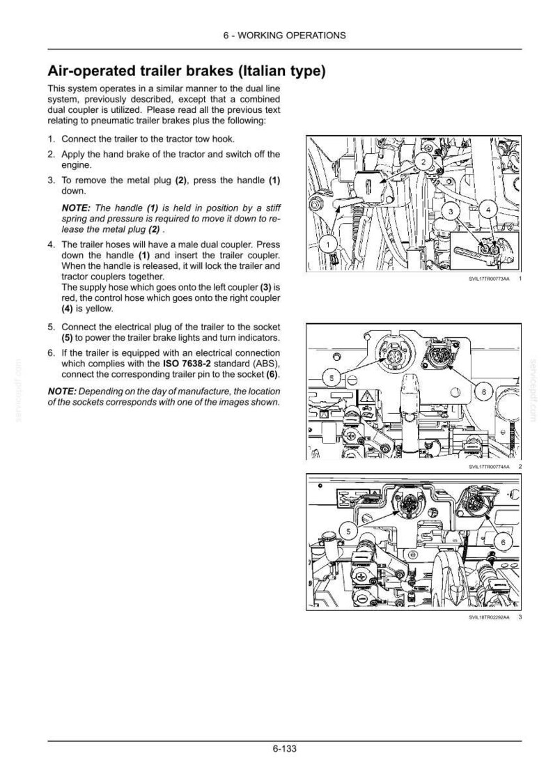 Steyr 4115, 4125, 4135, 4145, 6145 PROFI Classic Stage IV Tractor Operator Owners Operation Manual | Instant PDF Download image 10