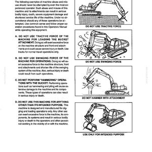 Kobelco Sk115dz MARK IV Hydraulic Excavator Operator Owners Operation Manual | Instant PDF Download image 3