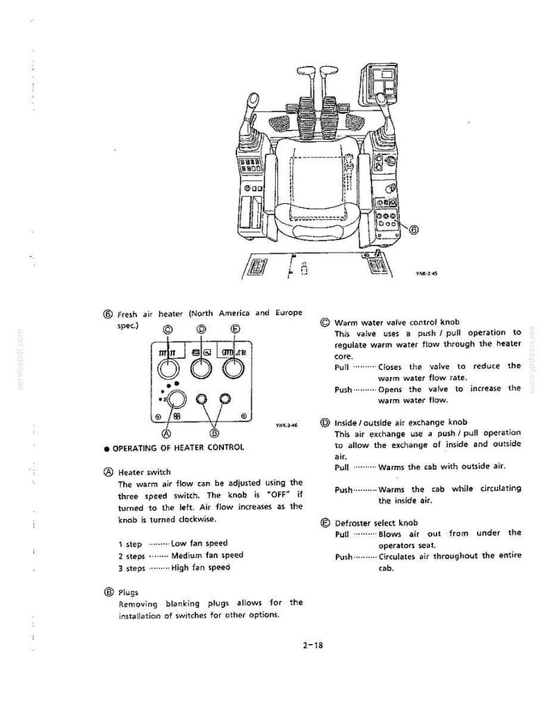 Kobelco Sk160lc MARK IV Excavator Operator Owners Operation Manual | Instant PDF Download image 3