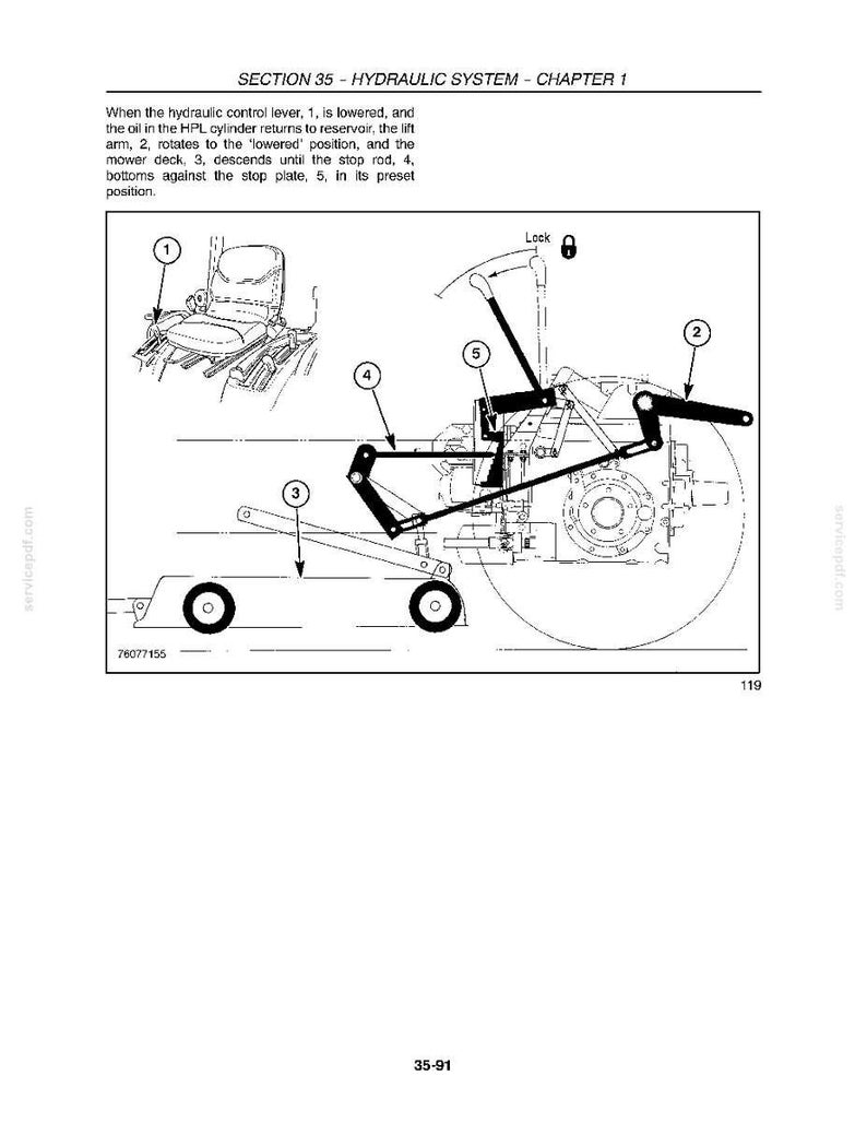New Holland T1010, T1030, T1110 Tractor Service Repair Workshop Manual | Instant Pdf Download image 8
