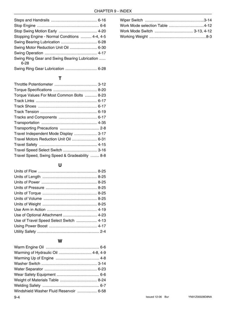 Kobelco SK210-8 Tier 3 Hydraulic Excavator Operator Owners Operation Manual | Instant PDF Download imagen 7