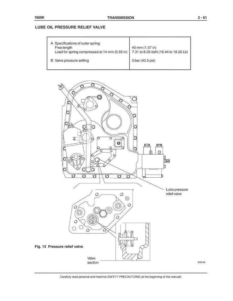 Case 1650K bandschaktare servicemanual PDF | Verkstadsreparation | Direktnedladdning bild 5