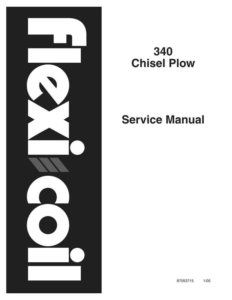 Flexi-Coil 340 Chisel Plow Equipment Service Repair Workshop Manual PDF | Instant PDF Download image 3