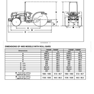 New Holland T4030f, T4040f, T4050F, T4060F Tractor Operator Owners Operation Manual | Instant PDF Download image 10