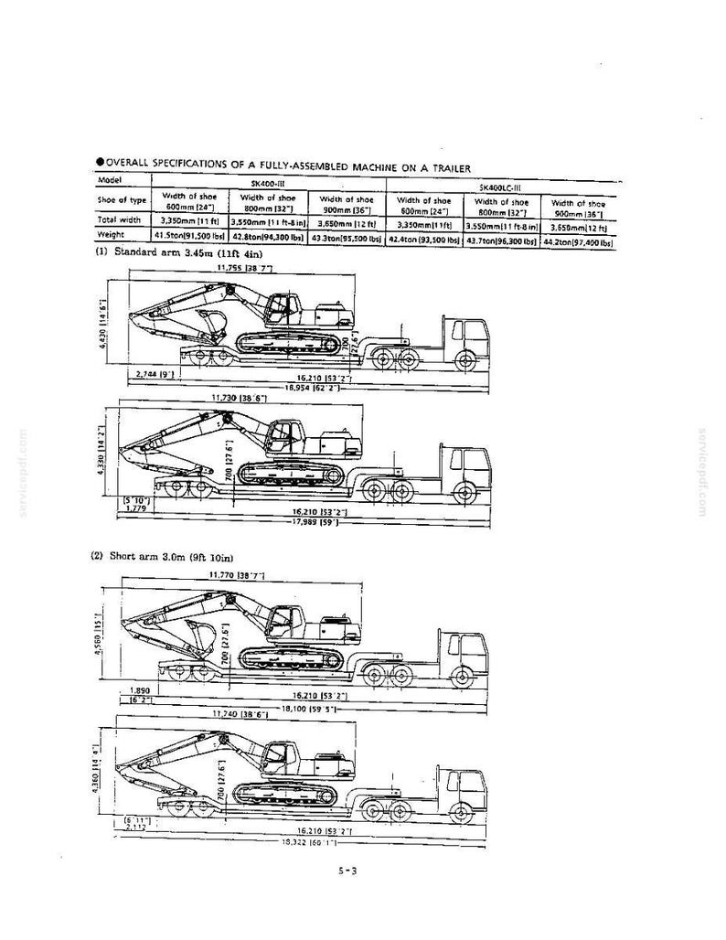 Kobelco Sk400 Iii, SK400LC III Excavator Operator Owners Operation Manual | Instant PDF Download image 8