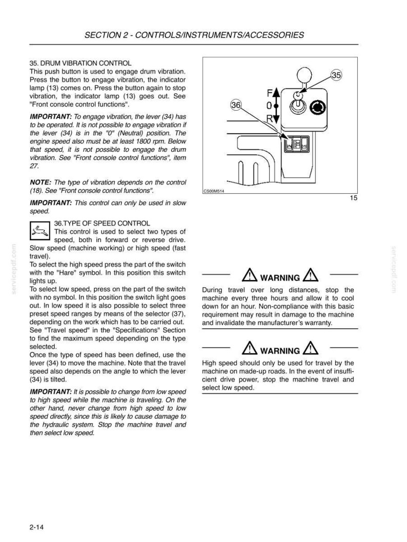 New Holland CV700, CV900 Compactors Operator Owners Operation Manual | Instant PDF Download image 5