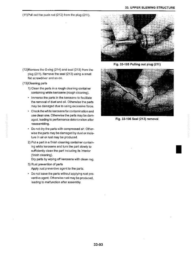 Kobelco SK27SR-3 Hydraulic Excavator Service Repair Workshop Manual | Instant PDF Download image 7