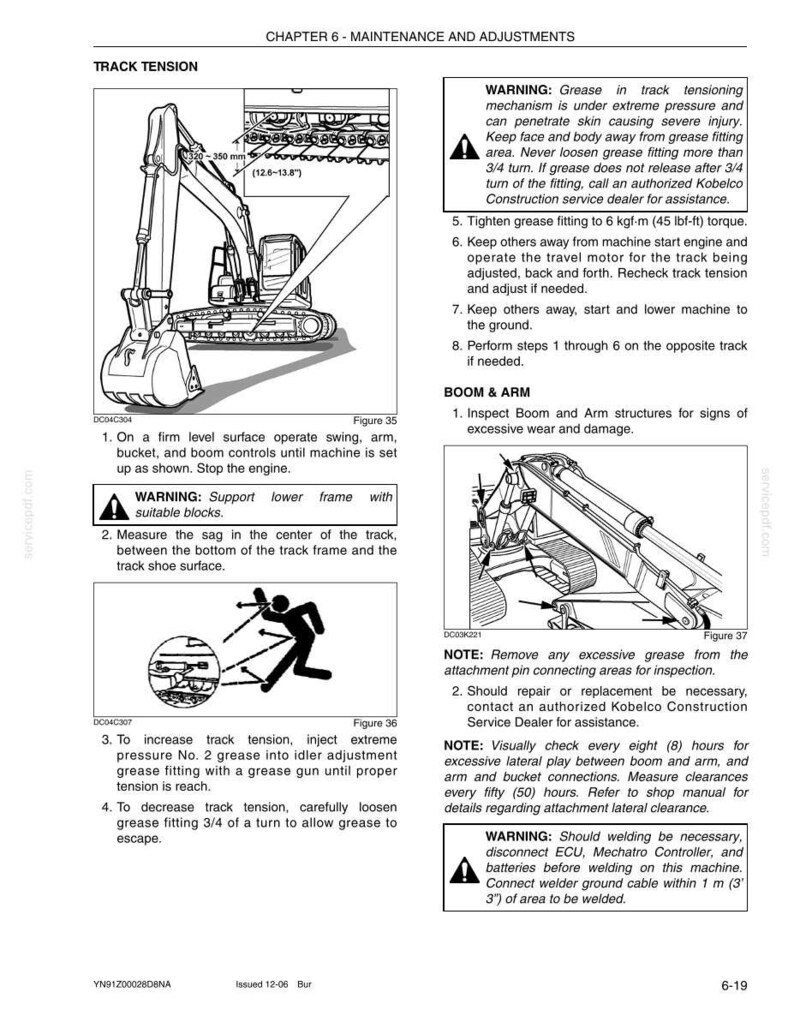 Kobelco SK210-8 Tier 3 Hydraulic Excavator Operator Owners Operation Manual | Instant PDF Download imagen 9