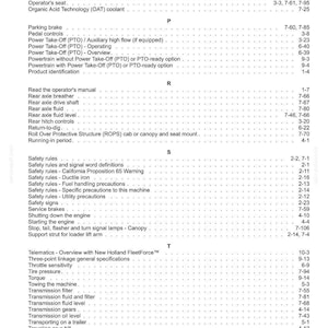 New Holland U80C Tier 4B (final) Tractor Loader Operator Owners Operation Manual | Instant PDF Download image 11