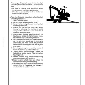 New Holland E175 Crawler Excavator Operator Owners Operation Manual | Instant PDF Download image 4